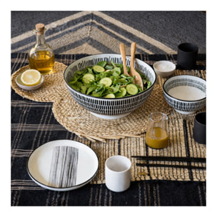 Saladier en porcelaine, Yucatan