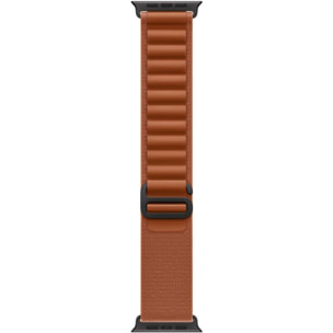 Bracelet APPLE 49 mm - Large Alpine terracotta Noir