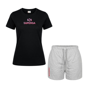 Completo Donna SUPERGA Cotone Jersey Manica Corta