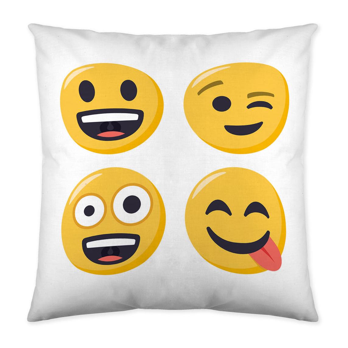 Funda de cojín sin relleno Emoji 4