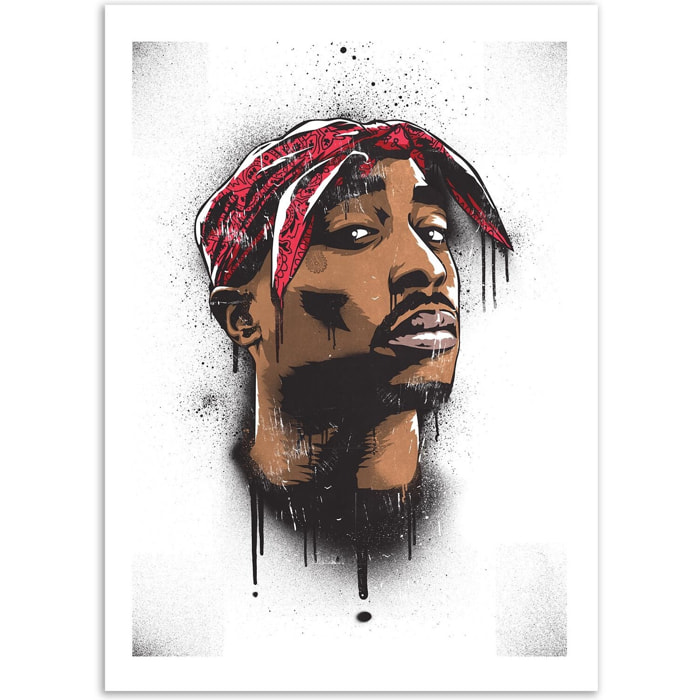 Affiche - Tupac - Bokkaboom
