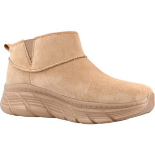 Botines Mujer 117390s Bobs B Flex Hi Frost Marron Claro