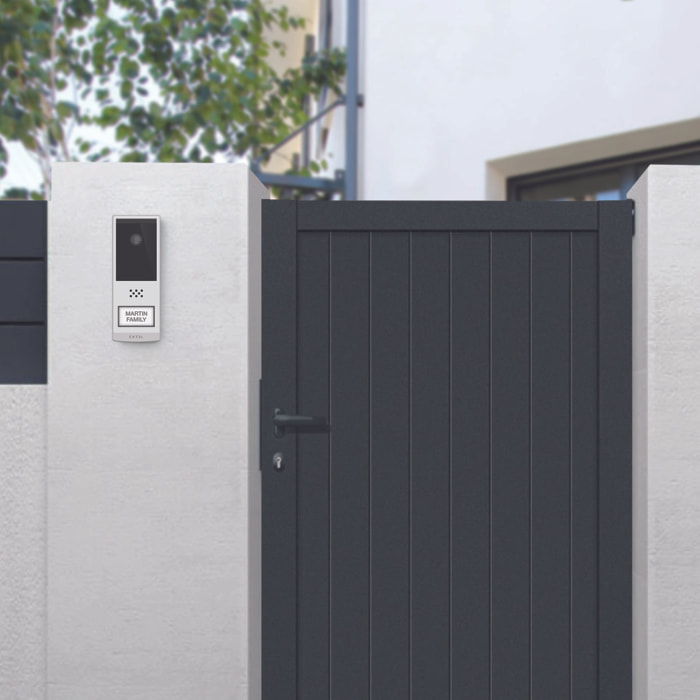 Kit Visiophone connecté et sans fil Wave 2 + 1 batterie supplémentaire - Extel