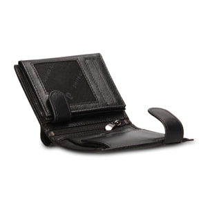 Portafoglio uomo in vera pelle - Modello Arden - Casual - 8.5 x 11.0 x 2.0 cm