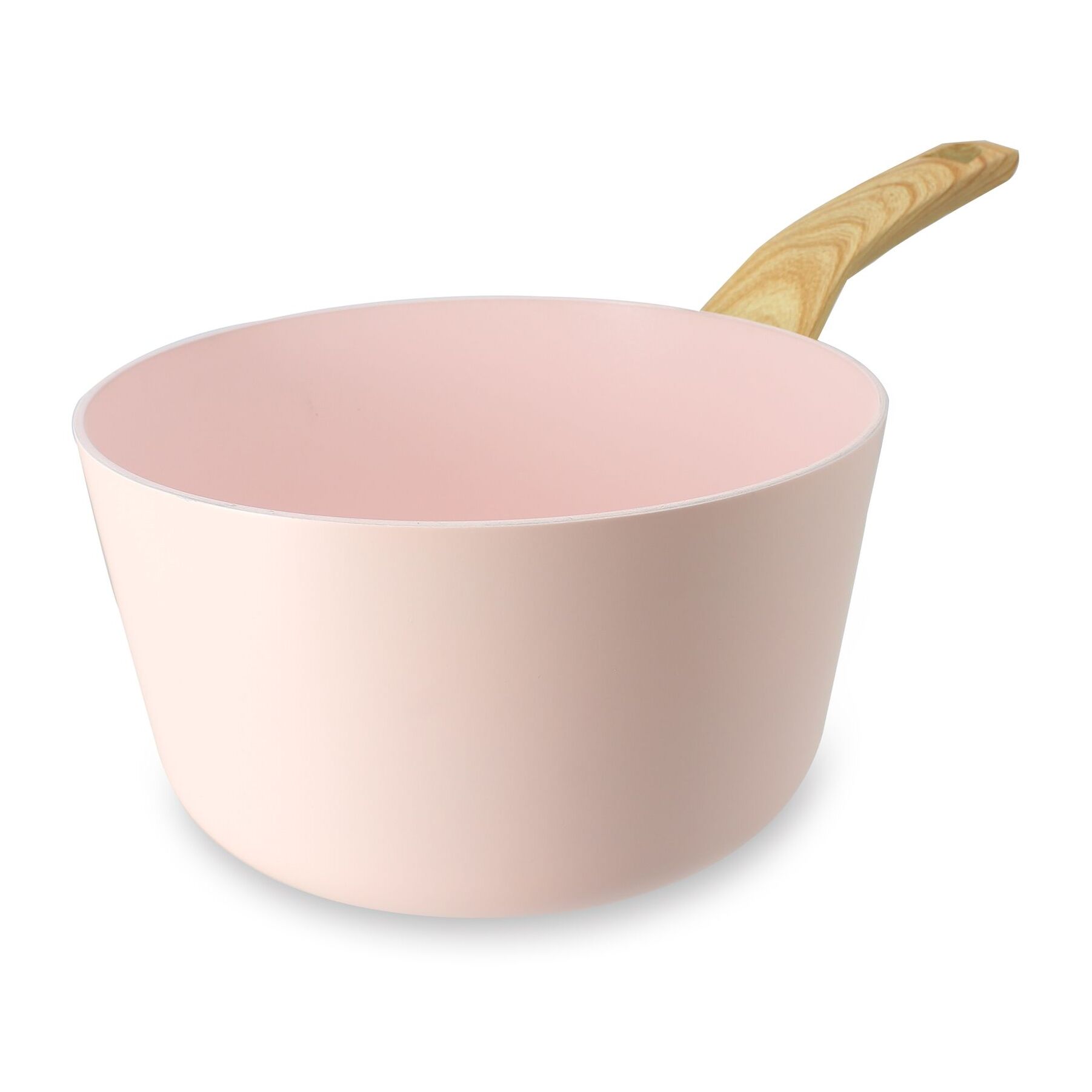 Casserole en aluminium 20cm rose - compatible induction COLORAMA