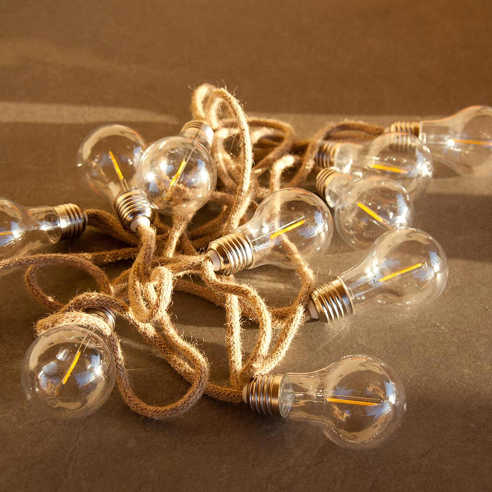 Guirlande lumineuse FANTASY CORD 7.5M 10 Ampoules