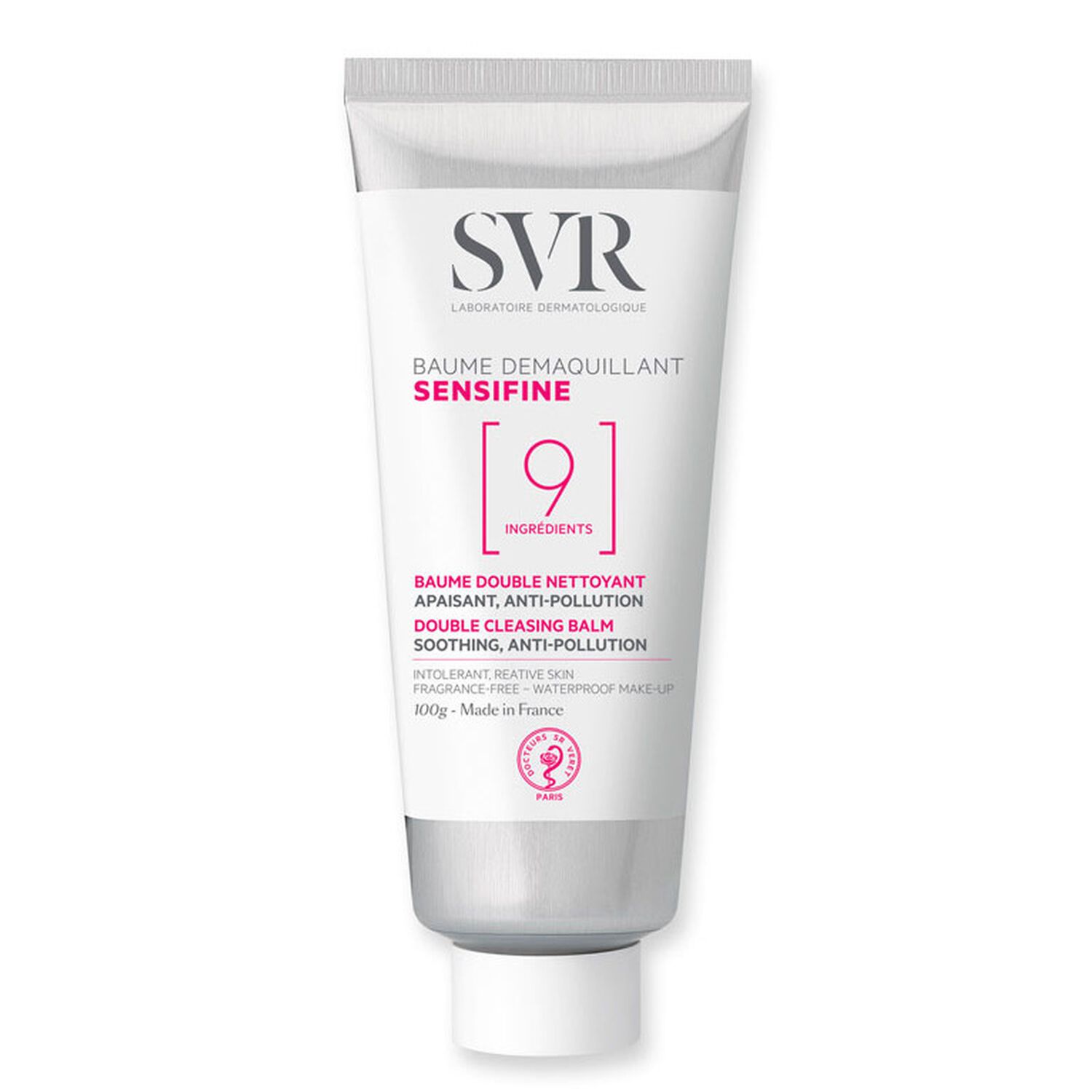 Sensifine - Baume Démaquillant Double Nettoyant Apaisant, Anti-Pollution 100G