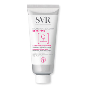 Sensifine - Baume Démaquillant Double Nettoyant Apaisant, Anti-Pollution 100G