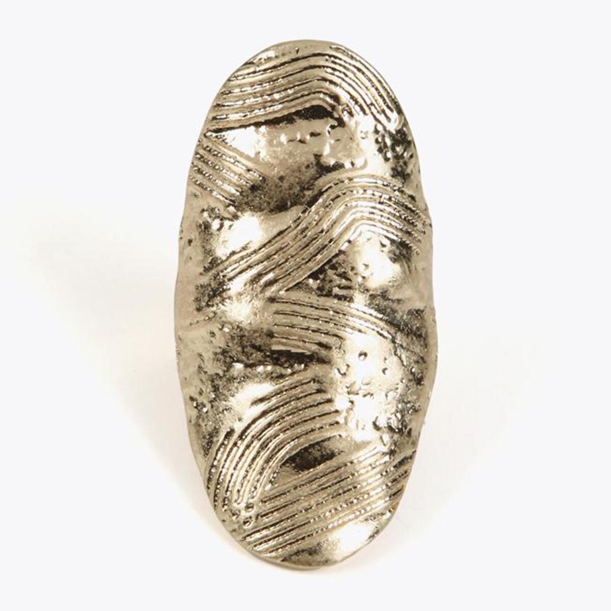 Anello maxi texture