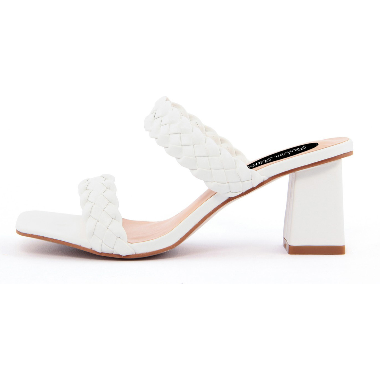 Sandali con tacco Donna colore Bianco