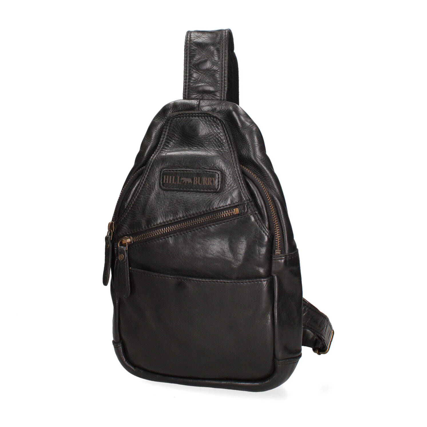 Marsupio uomo in vera pelle - Modello Erevan Elite - Casual - 21.0 x 32.0 x 5.0 cm