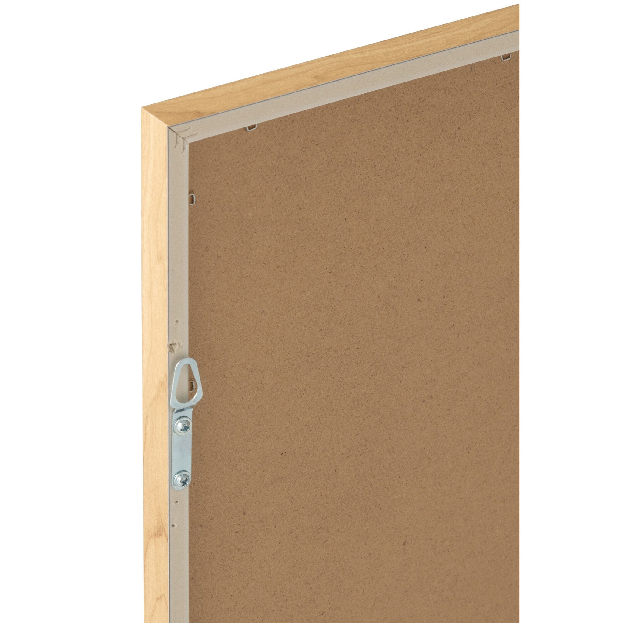 J-Line Cadre Géométrique - toile - bleu/blanc - 2 pièces