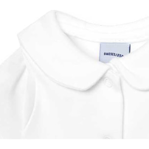 Body bebé manga corta cuello pico