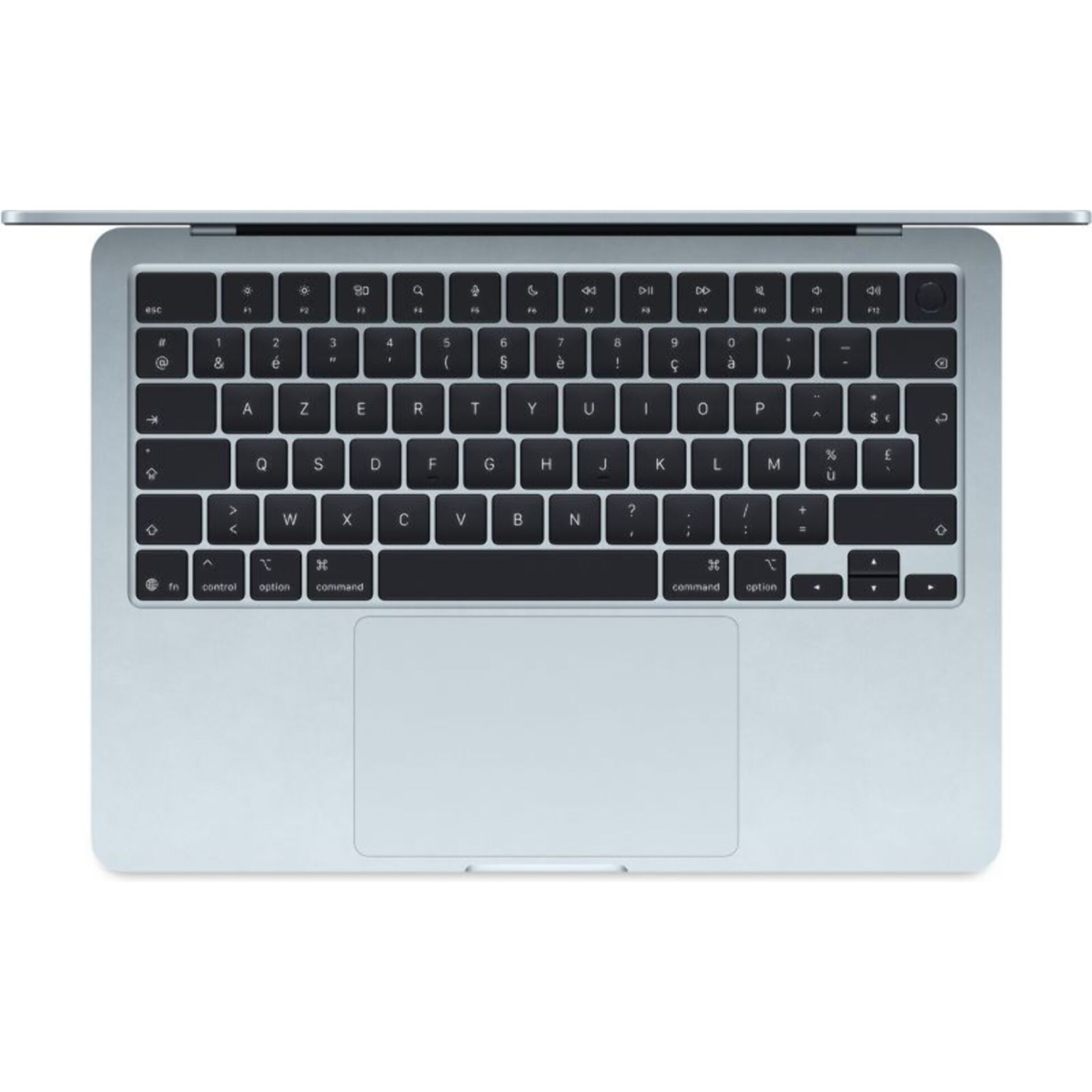 Ordinateur Apple MACBOOK Air 15" Puce M4 CPU 10 / GPU 10 coeurs Mémoire RAM 16Go Stockage 1To SSD Bleu ciel