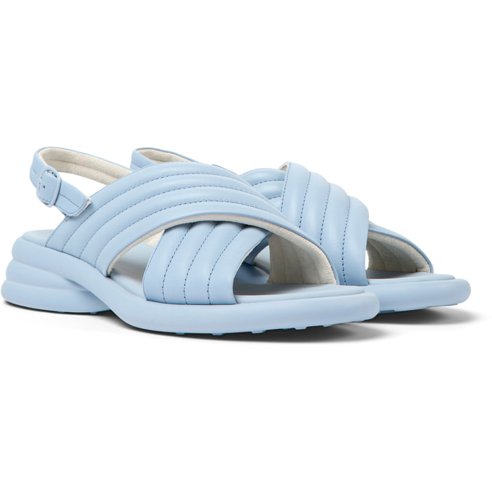 Sandalias - CAMPER Spiro - Azul - Cuero liso