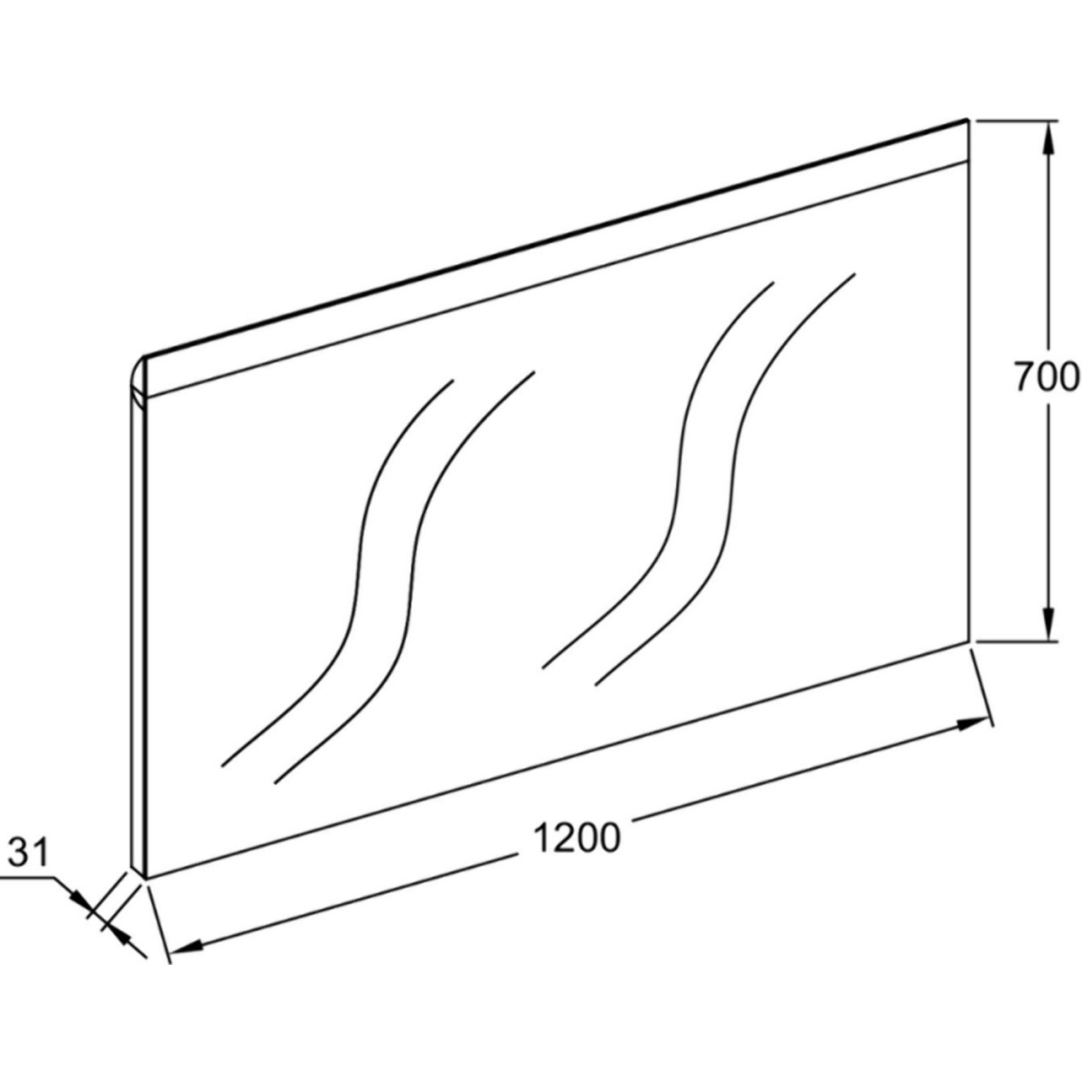Miroir LED sans contact JACOB DELAFON