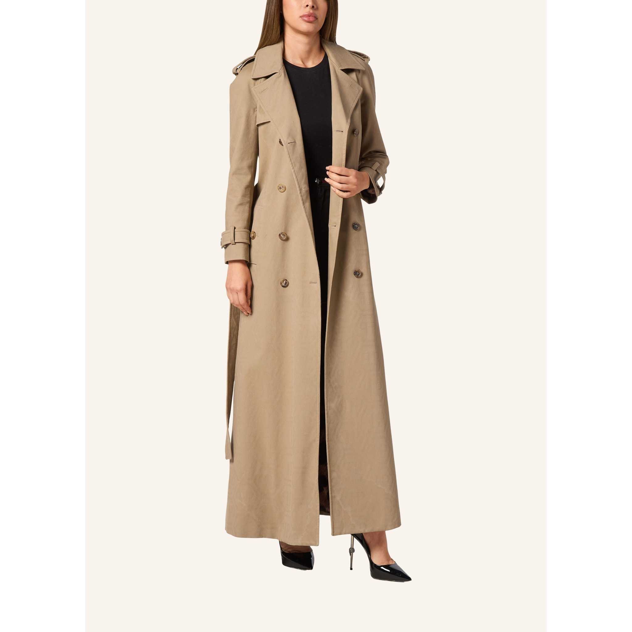 PHILIPP PLEIN Trench Coat MONOGRAM
