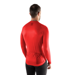 Maillot de manga larga ECOON modelo Tourmalet Men en color Rojo