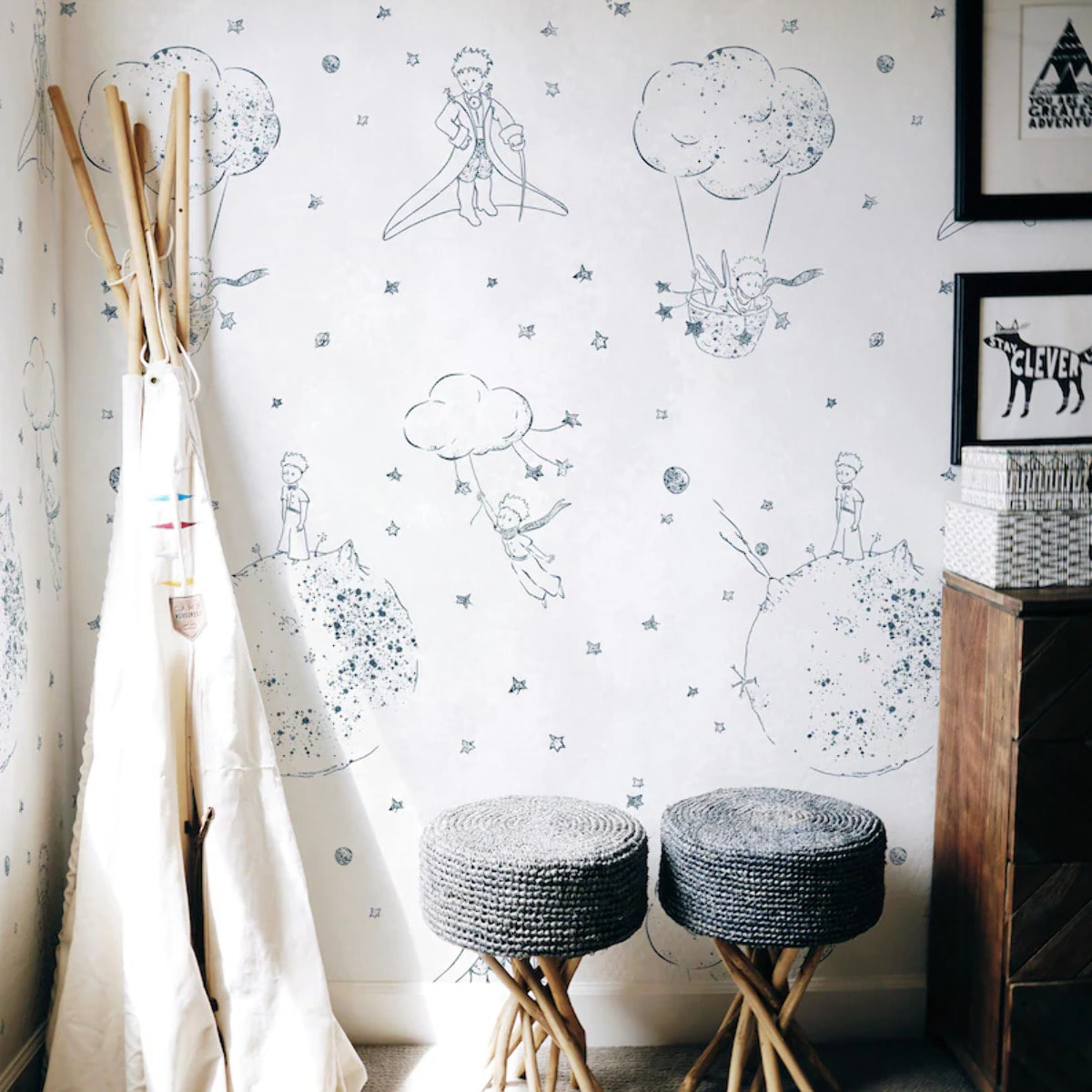 Carta da Parati Ufficiale Il Piccolo Principe Sketch