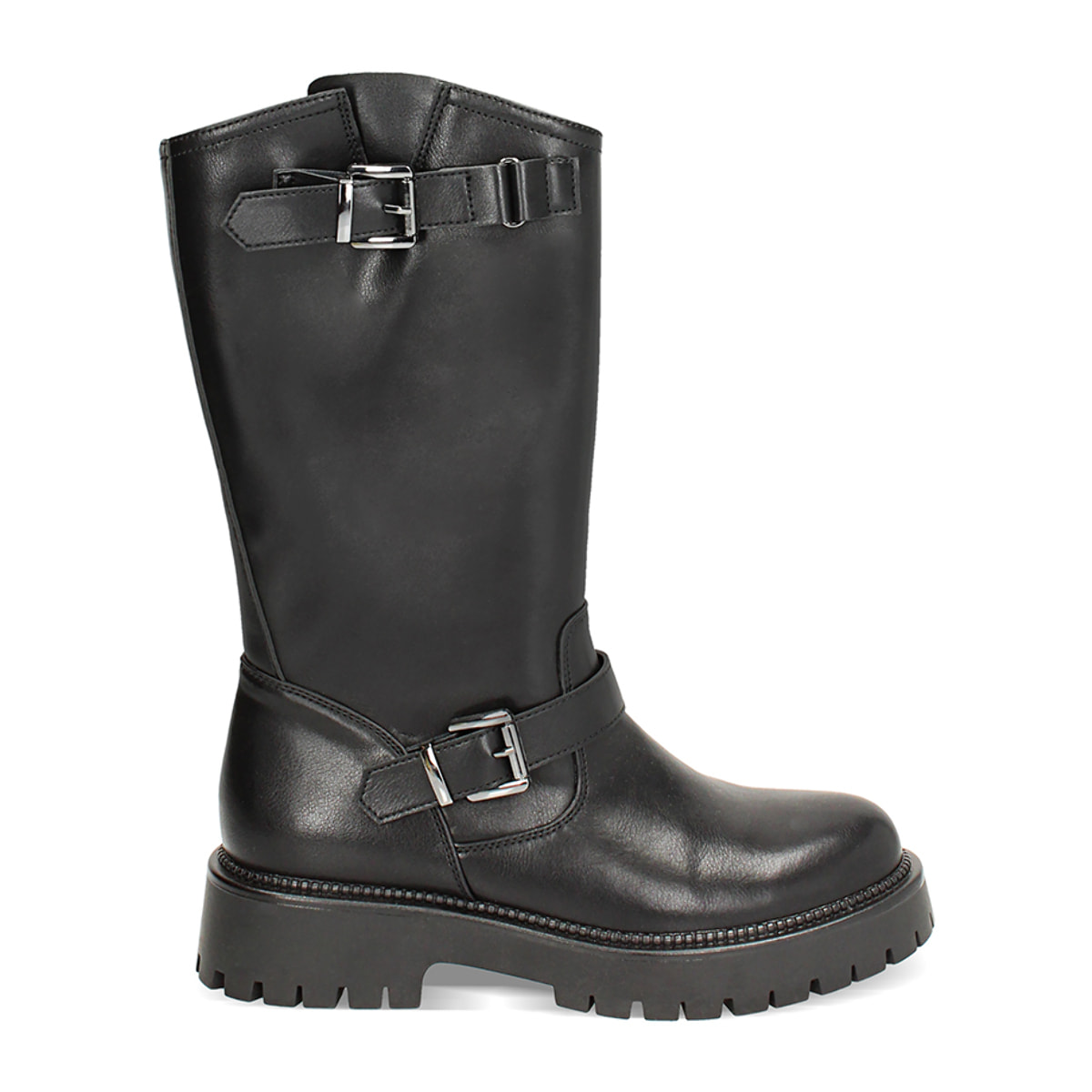Botas biker negras