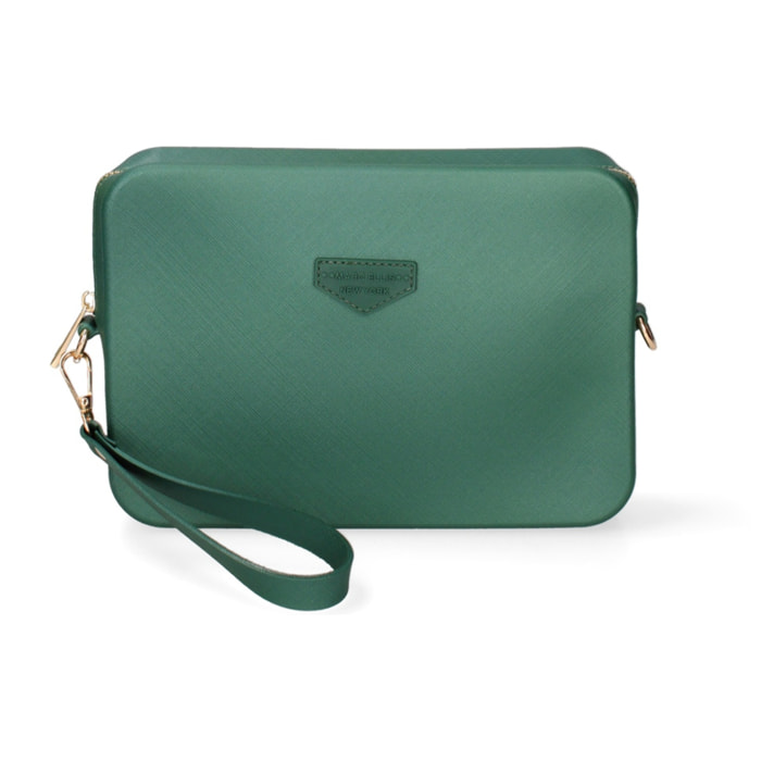 Borsa a tracolla da donna - Modello False - 100% Pvc - 17.0 x 23.5 x 5.0 cm