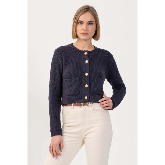 Kocca - Maglia con bottoni gioiello Donna