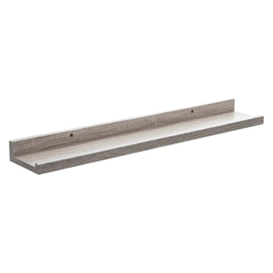 Étagère murale 58cm "Fixy" effet chêne naturel