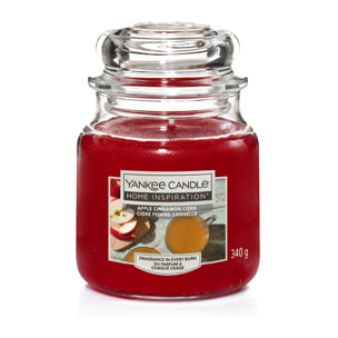CANDELA IN GIARA MEDIA APPLE CINNAMON CIDER