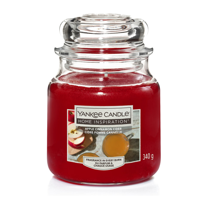 CANDELA IN GIARA MEDIA APPLE CINNAMON CIDER