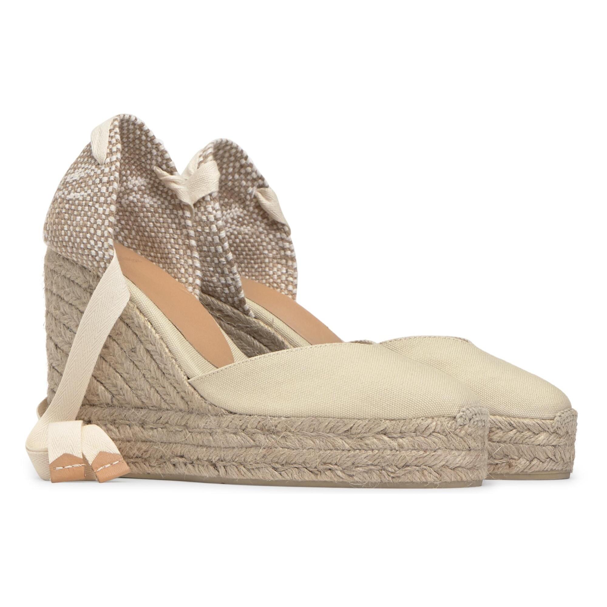 Alpargata Chiara cuña de yute 11cm doble plataforma