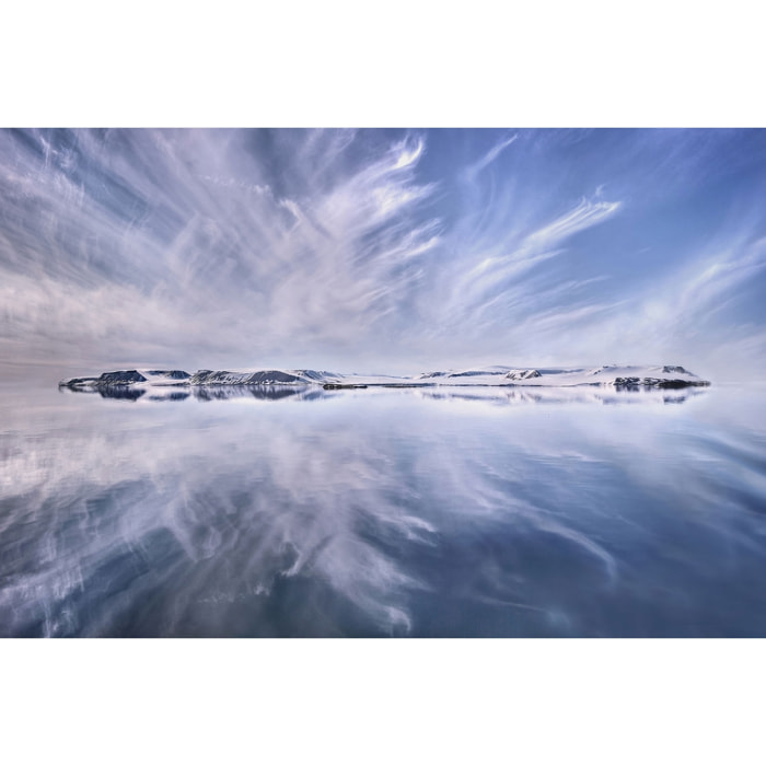 Tableau paysage Une Journee en Arctique Tableau plexiglas