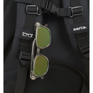 Mochila portatil 15,6"+tablet+usb safta business