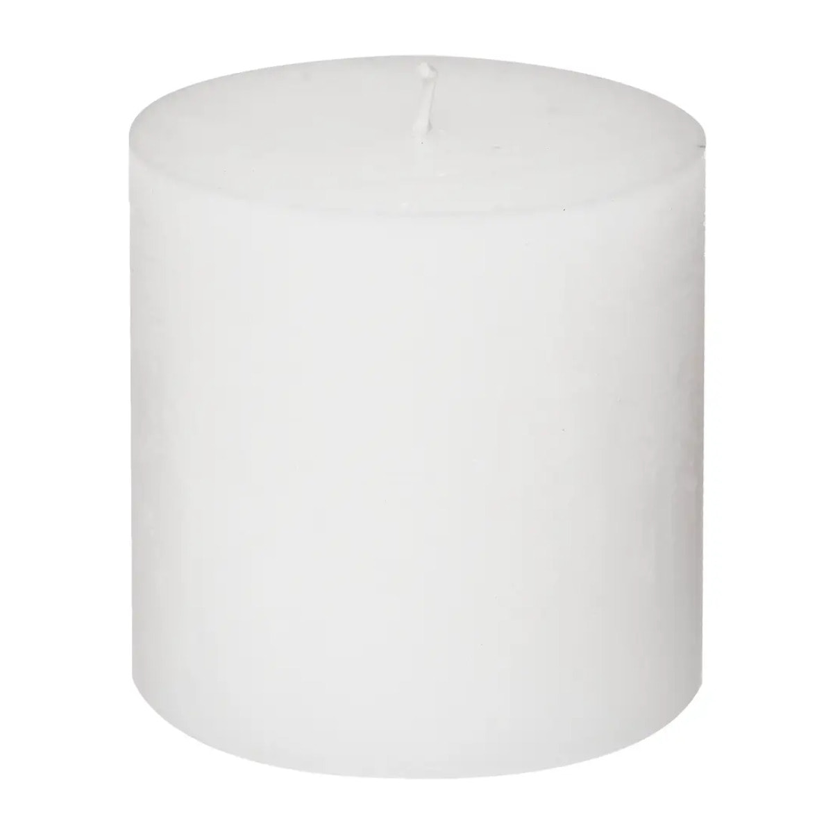 Bougie rustique "Olia" blanc 663g
