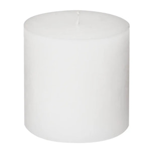 Bougie rustique "Olia" blanc 663g