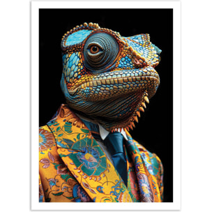 Affiche - Chameleon Wild Suits - Philippe Hugonnard