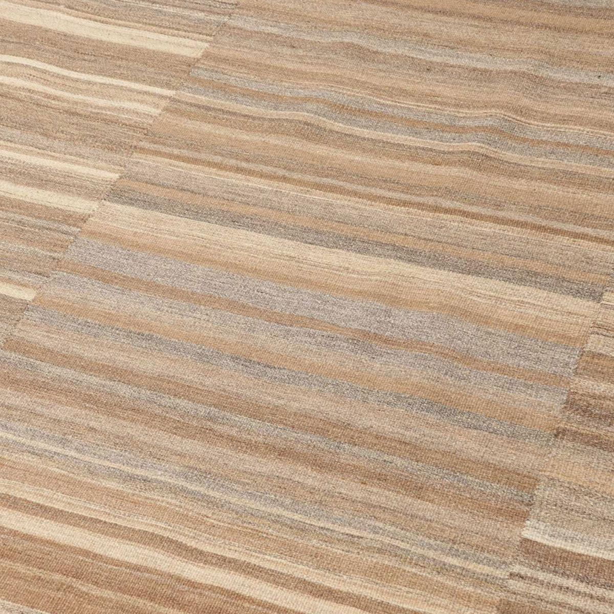 Authentique Tapis d'Orient kilim fait main en laine L