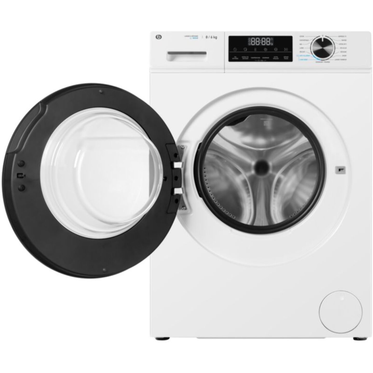 Lave linge séchant hublot ESSENTIELB ELS86-2b