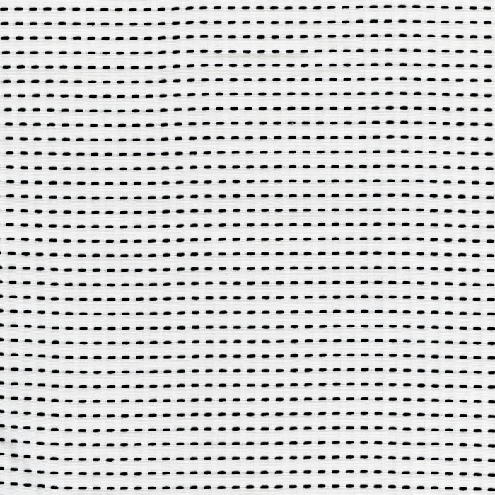 Naturals - Funda de Cojín Estampado - Con Cremallera - Sin relleno - 50% Algodón - 50% Poliéster - Jacquard - Alba Negro