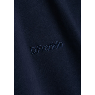 Camiseta Hombre Basic Azul Marino