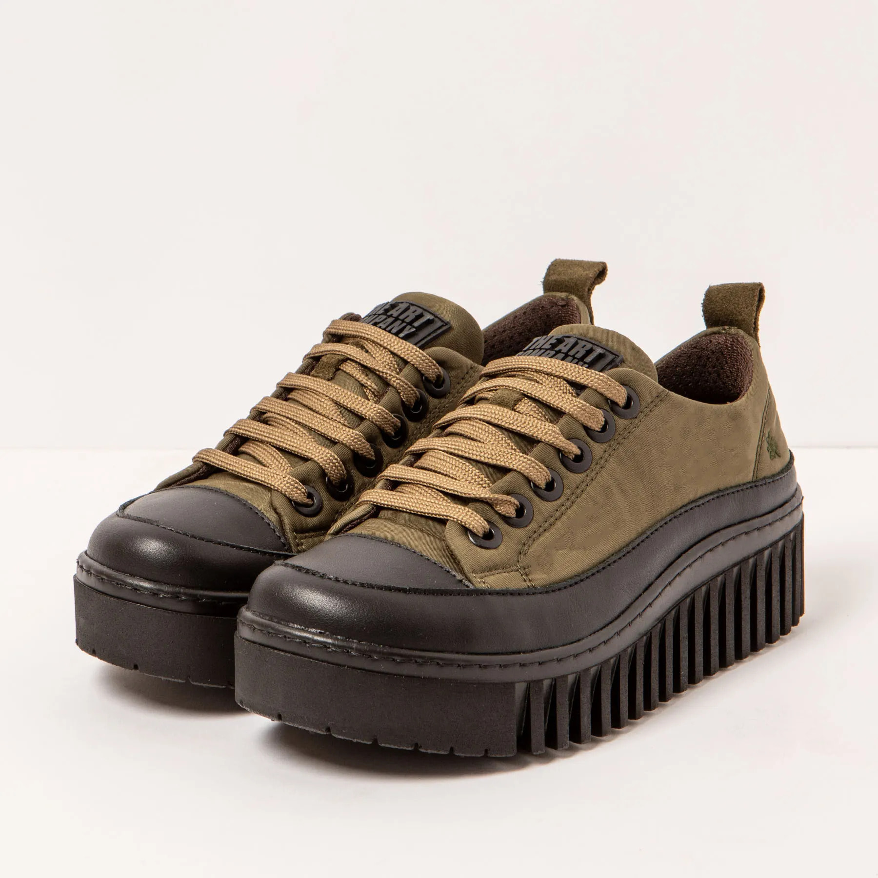 Zapatos 1518 NYLON FOREST-BLACK/BRIGHTON color Forest-black