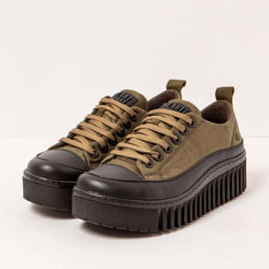 Zapatos 1518 NYLON FOREST-BLACK/BRIGHTON color Forest-black