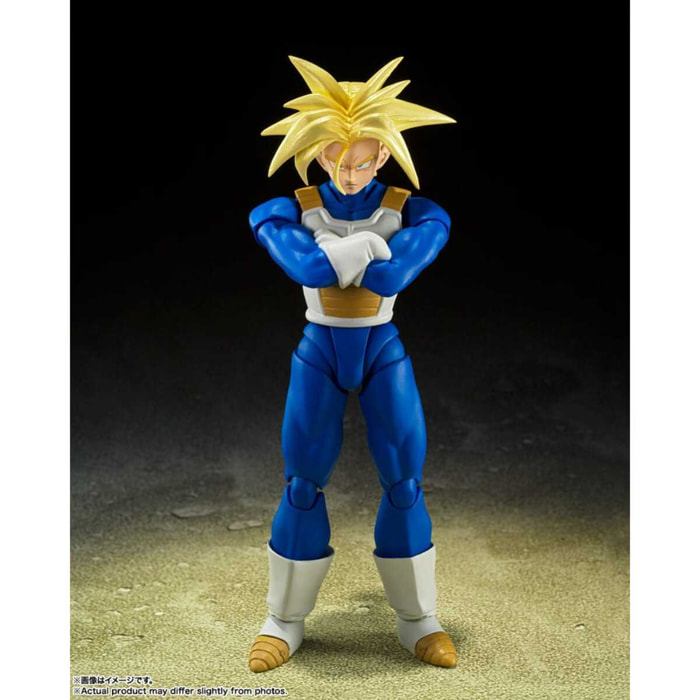 Dragon Ball Z S.H. Figuarts Trunks Super Saiyan Potere Latente 14 Cm Bandai