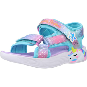Sandalias Niña Unicorn Violeta