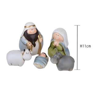 Nativita - Pezzi 3 - 9,2xH11x5,2cm - Bianchi Dino SpA