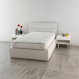TOPPER ELEGANT TRAPUNTATO CON ELASTICI