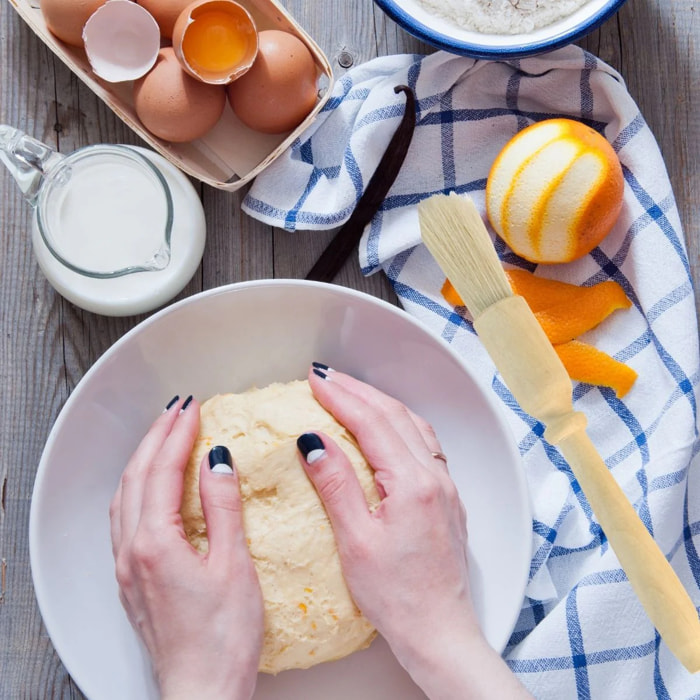 Pinceau de cuisine et de pâtisserie 18 cm en poils de porc Fackelmann Wood Edition
