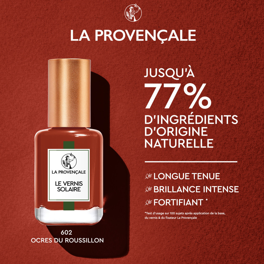 La Provençale Bio Le Vernis Solaire Longue Tenue Ocre du Roussillon