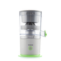 Innovagoods - Spremiagrumi Ricaricabile Automatico Juisso - grigio e verde - 15,5 x 24,2 x 13 cm