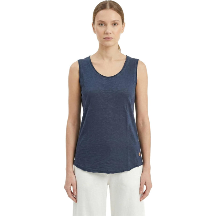 Camiseta sin mangas estilo safari urbano para mujer