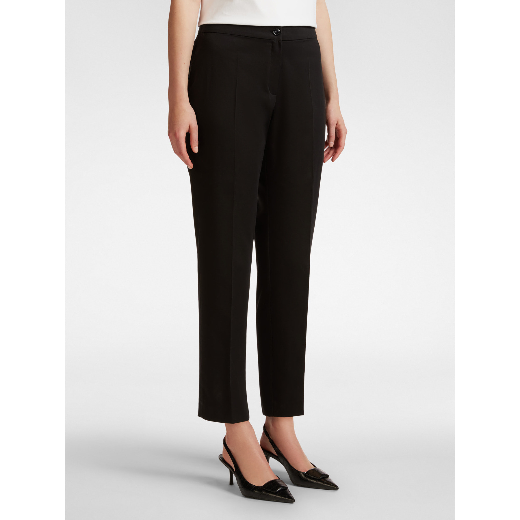 Elena Mirò - Pantalón recto - Negro